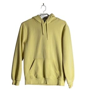 H&M Men's Relaxed Fit Yellow Hoodie